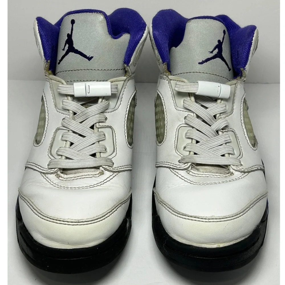 Jordan 5 Retro PS Dark Concord Mid Top Basketball‎ Shoes Sneakers Youth Size 3